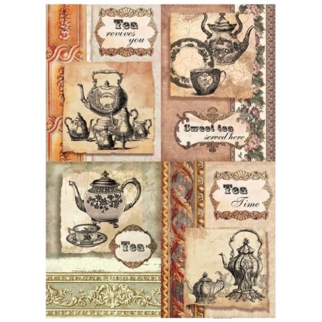 PAPEL DE ARROZ CADENCE SWEET TEA 30x41 CM