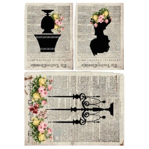 PAPEL DE ARROZ CADENCE FIGURAS 30x41 CM