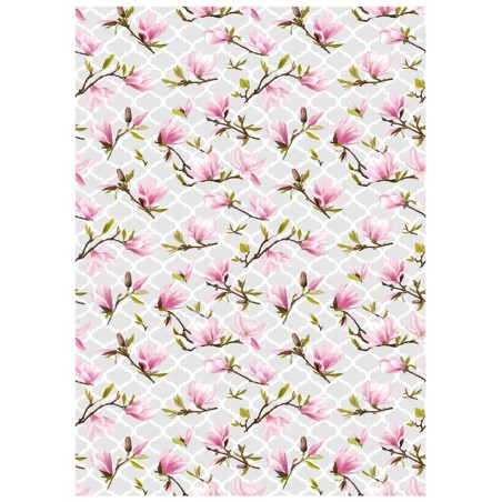 PAPEL DE ARROZ CADENCE FLORES 30x41 CM