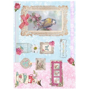 PAPEL DE ARROZ CADENCE SPRING SHABBY 30x41 CM