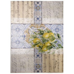 PAPEL DE ARROZ CADENCE COLLAGE LIMONES 30x41 CM