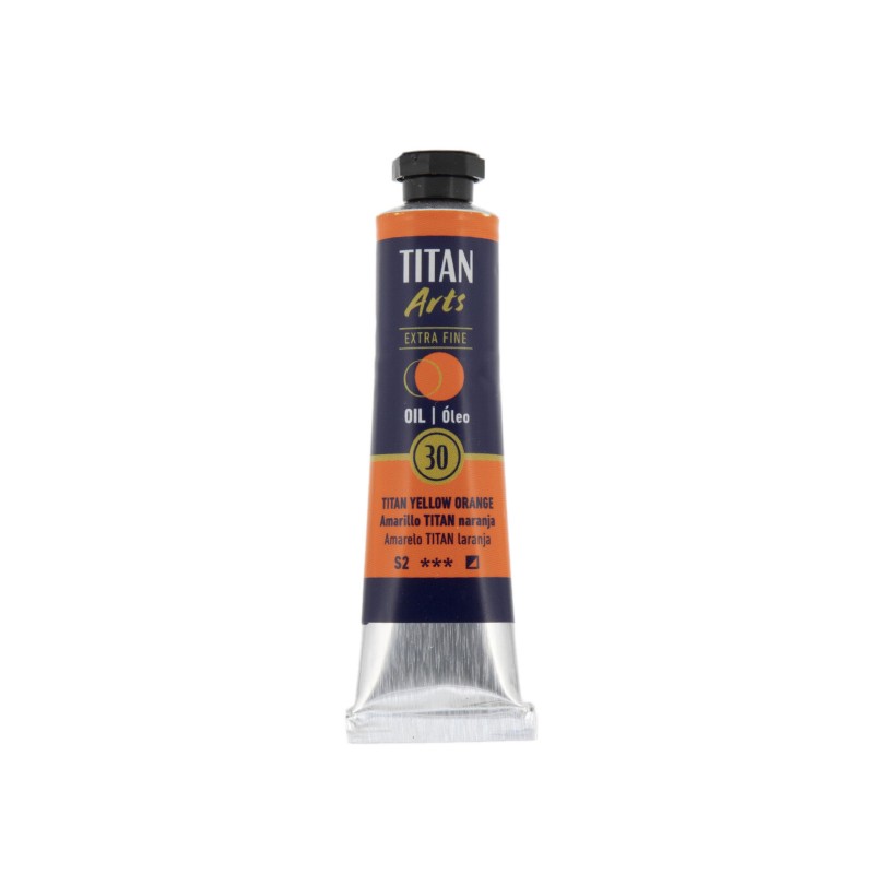 AMARILLO TITÁN NARANJA SERIE 2 Nº 30 20 ML OLEO EXTRAFINO TITAN