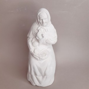 Figura de escayola para portal de Belén