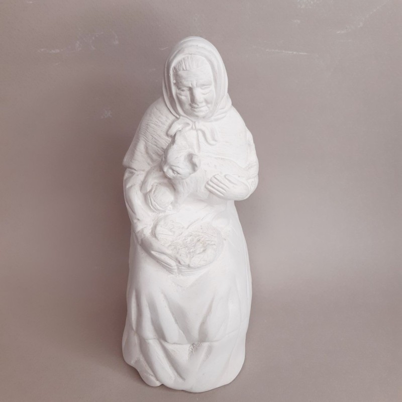 Figura de escayola para portal de Belén