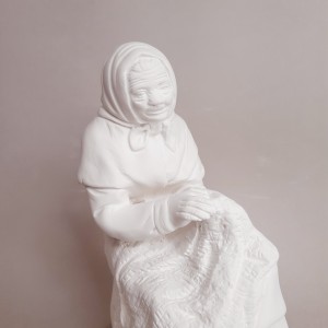 Figura de escayola para portal de Belén