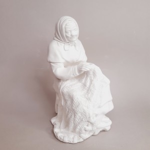 Figura de escayola para portal de Belén