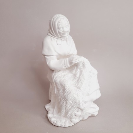 Figura de escayola para portal de Belén