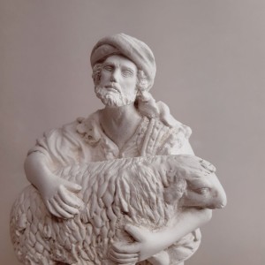 Figura de escayola para portal de Belén