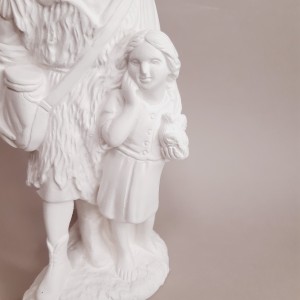 Figura de escayola para portal de Belén