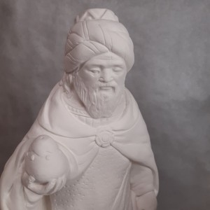 Gaspar, Melchor y Baltasar de escayola