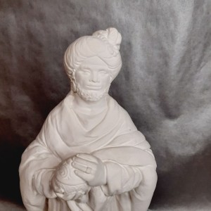 Gaspar, Melchor y Baltasar de escayola