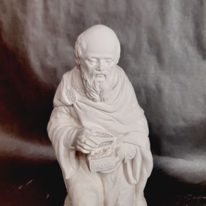 Gaspar, Melchor y Baltasar de escayola