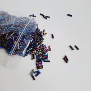 Abalorio Canutillo multicolor 6 mm