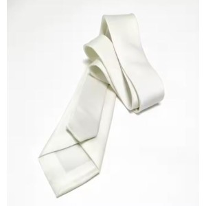 Corbata de seda para pintar a mano habotai 8 mm - TOPAZ