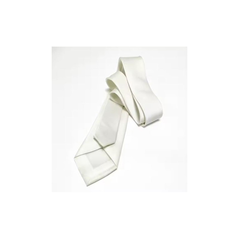 Corbata de seda para pintar a mano habotai 8 mm - TOPAZ