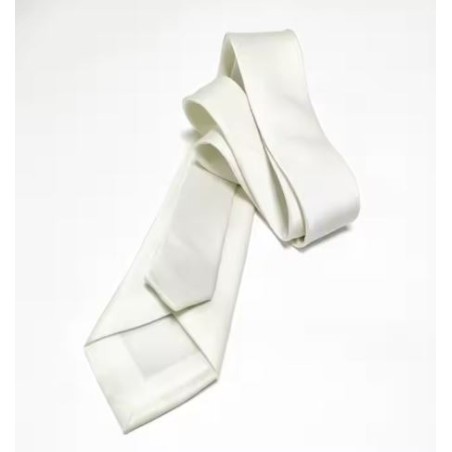 Corbata de seda para pintar a mano habotai 8 mm - TOPAZ