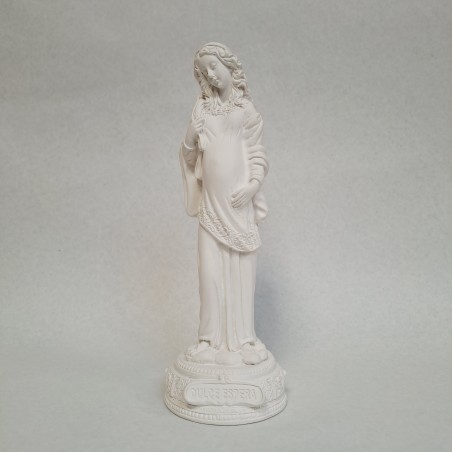 Dulce espera. Figura de escayola