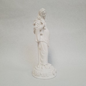 Dulce espera. Figura de escayola