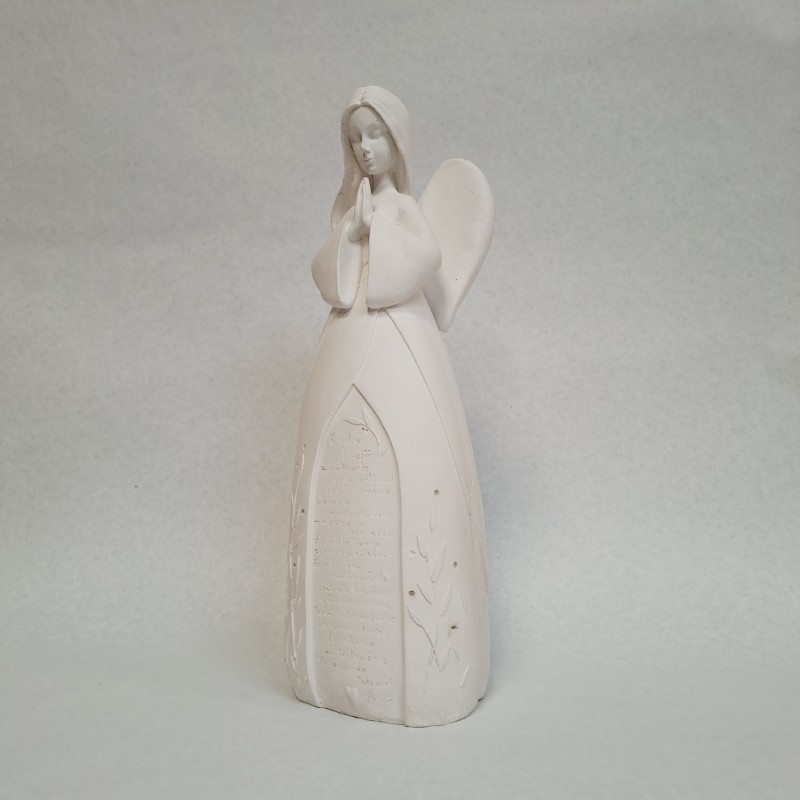 Figura de escayola Angel Padre Nuestro
