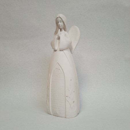 Figura de escayola Angel Padre Nuestro