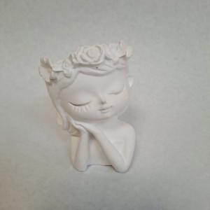 Figura de escayola niña durmiendo 10 cm |TOPAZ