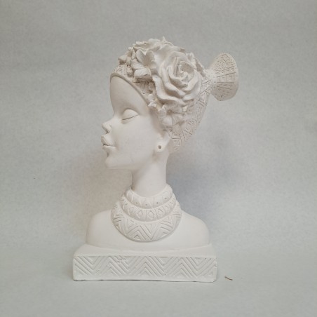 Figura de escayola Mujer Africana