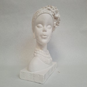 Figura de escayola Mujer Africana