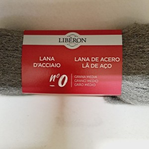 Lana de acero grano medio