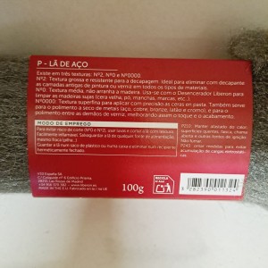 Lana de acero grueso