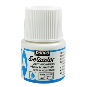 Medium aclarador para pintura de tela