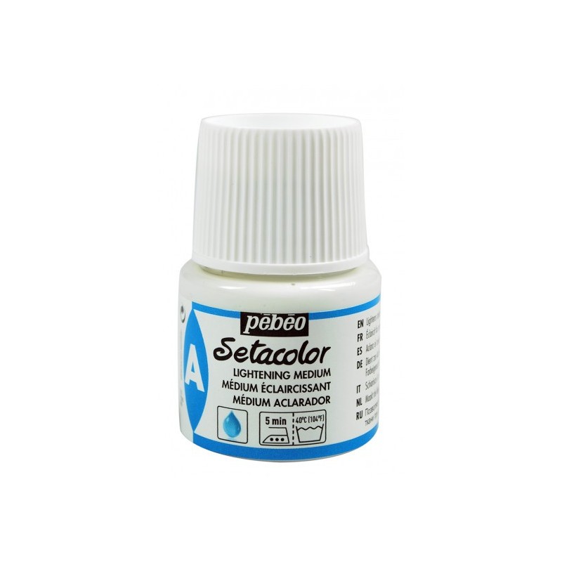 Medium aclarador para pintura de tela