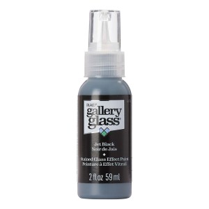 GALLERY GLASS JET BLACK 59 ML PINTURA PARA VIDRIO