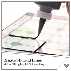 GALLERY GLASS PLOMO LIQUIDO ORO 59 ML IMITACION TIFFANY