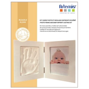 Regalo marco huella bebe
