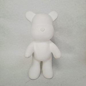 FIGURA INFANTIL DE ESCAYOLA OSITO DE PIE