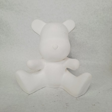 FIGURA INFANTIL DE ESCAYOLA OSITO SENTADO