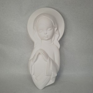 Figura de escayola para colgar Virgen Niña
