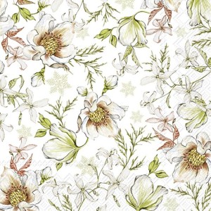 Paquete de Servilletas para decoupage Flores IHR | TOPAZ