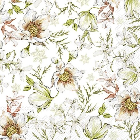 5 Servilletas para decoupage Flores IHR | TOPAZ