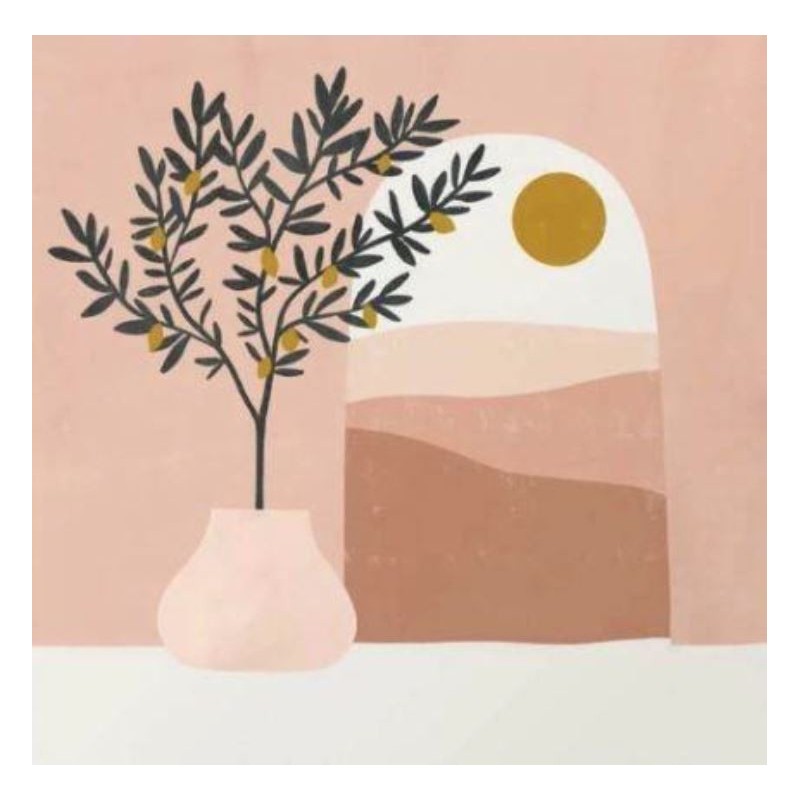 Pintar por números - Limonero sencillo