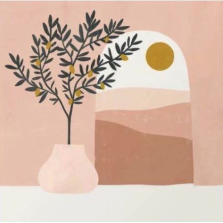 Pintar por números - Limonero sencillo