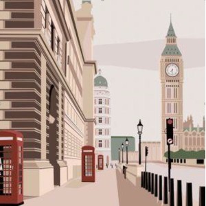 Colorear números - Big Ben