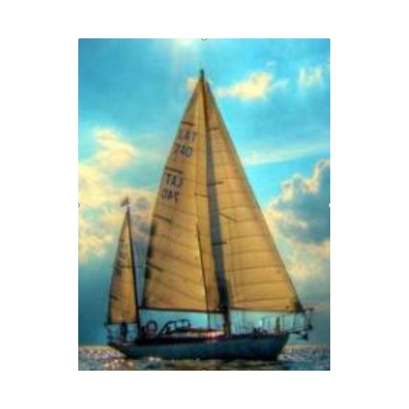 Pintar por números - Navega en velero