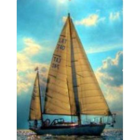 Pintar por números - Navega en velero