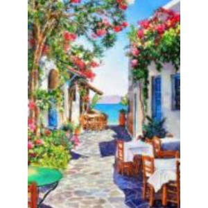 Pintar por números - Calle andaluza