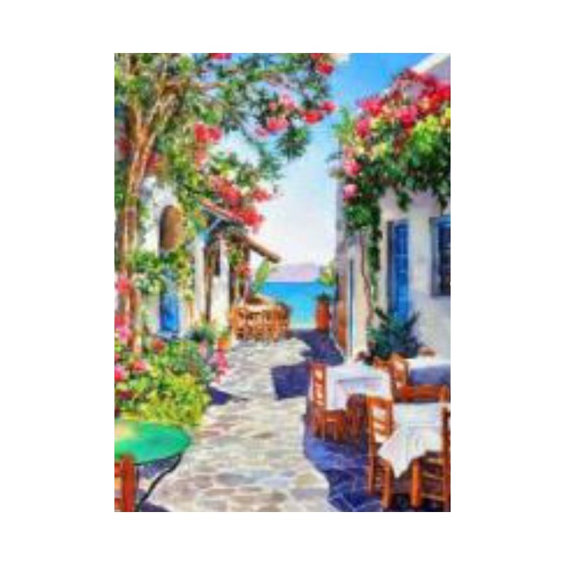 Pintar por números - Calle andaluza