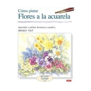 COMO PINTAR FLORES A LA ACUARELA