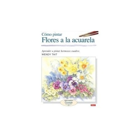 COMO PINTAR FLORES A LA ACUARELA