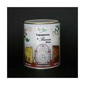 Tapaporos Barniz 750 ML Mate