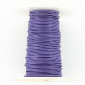 CORDON ALGODÓN ENCERADO 1 MM MORADO